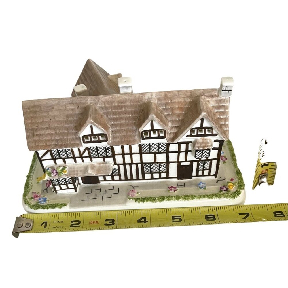 Coalport Shakespeares Birthplace Cottage Collectible Fine Bone China England VTG - Picture 11 of 14
